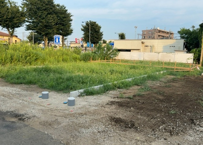 【前面道路含む現地写真】 | 上鶴間売地