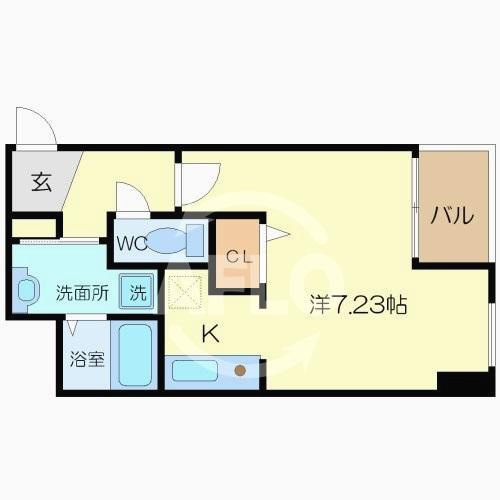 ダイドーメゾン大阪本町EASTの間取り|ダイドーメゾン大阪本町EAST　間取り