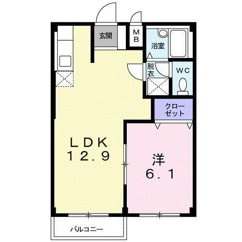 【間取り】 | 倉持ハイツパートⅡ