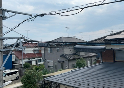 【展望】 | 長房新築戸建 | 眺望を気にして物件を探す場合、前面に建物が建っていないか現地で確認しましょう！前面に建物があると景色はもちろん、日当たりや風通しにも影響が出てきます。住んだ時のことを想像しながら現地見学をしましょう。