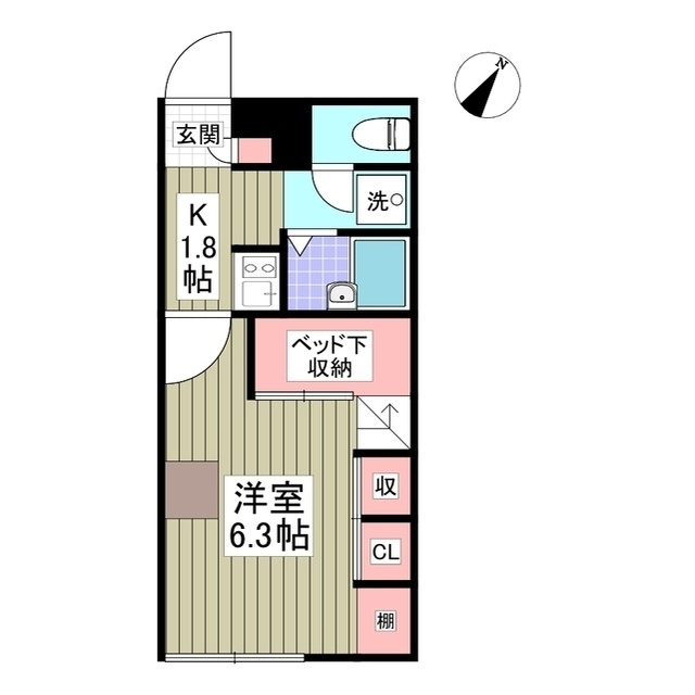 パレスカーマの間取り