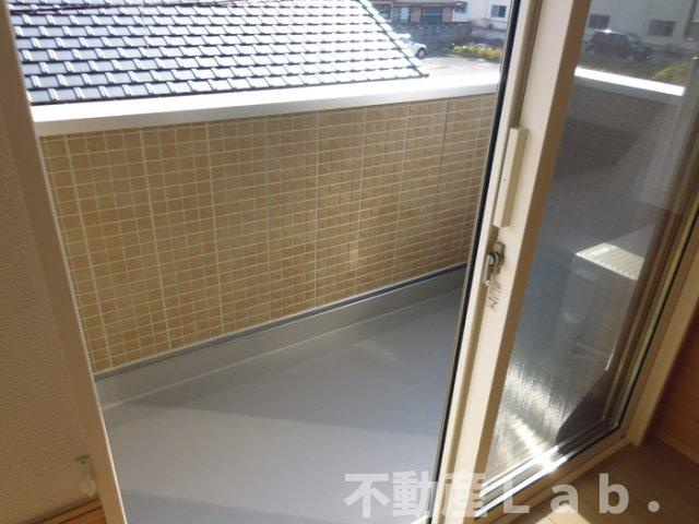 D-room北浜のバルコニー