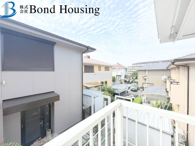 リフォ済み即入居可　伊川谷町潤和　築38年のバルコニー