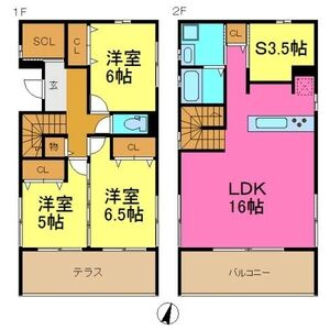 【間取り】 | 葉山の家