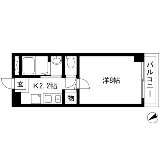 【間取り】 | シャトレ上小田井