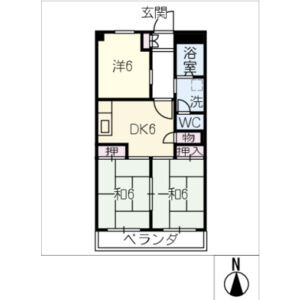 【間取り】 | サンパティーク小碓
