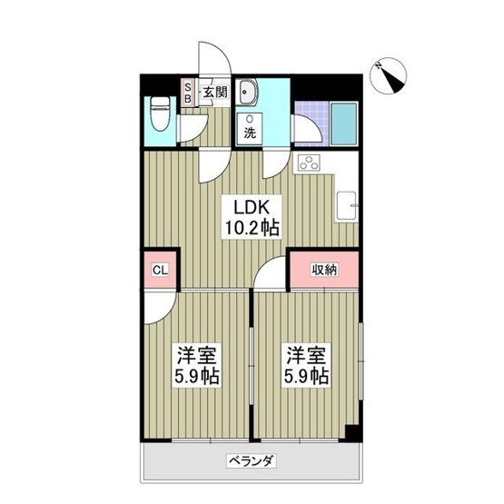 【間取り】 | チップインハイツ