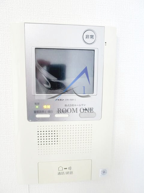 グランヴァンアクアヴェル亀戸のセキュリティ|モニター付きインターホンです。