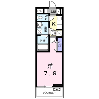【間取り】 | ブルーメ桃山