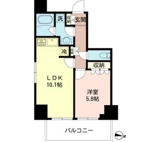 ＭＦＰＲコート木場公園の間取り