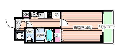 【間取り】 | プレサンス新大阪クレスタ