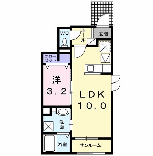 シャインの間取り