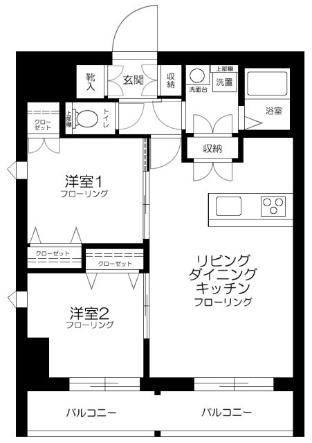 ＲＯＸＩＳ日暮里の間取り