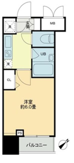 【間取り】 | クロスレジデンス蒲田