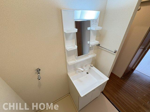 サニーヒルかみやの洗面所|他社様掲載物件もまとめてご紹介、ご案内可能です(^^)/