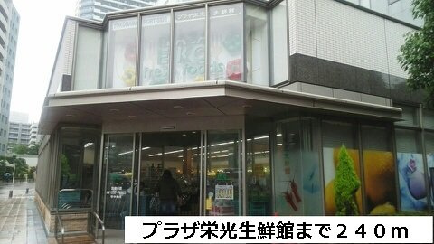 スカイブルーレジデンス横浜の周辺|プラザ栄光生鮮館まで240m