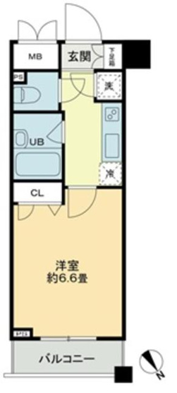 【間取り】 | クロスレジデンス蒲田