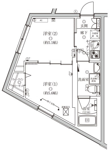 VERXEED STAIR Musashi-koyamaの間取り