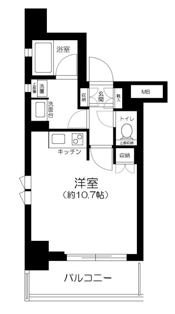 ラ・コスタ新宿余丁町の間取り