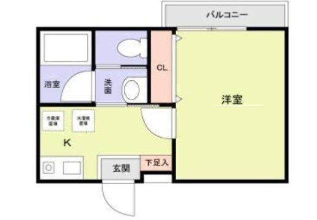 Ａｒｇｉｏｎｅ高島平の間取り|間取りです。