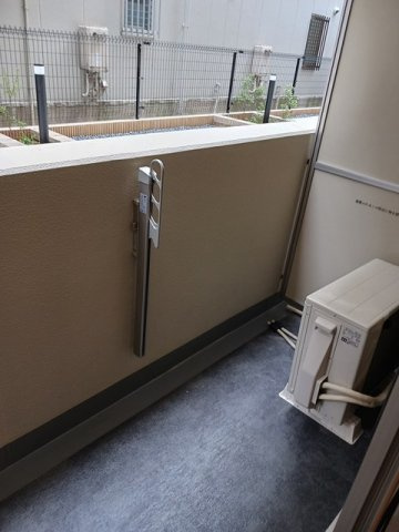 メゾン　アイティー　キングのバルコニー|広々としたバルコニーです