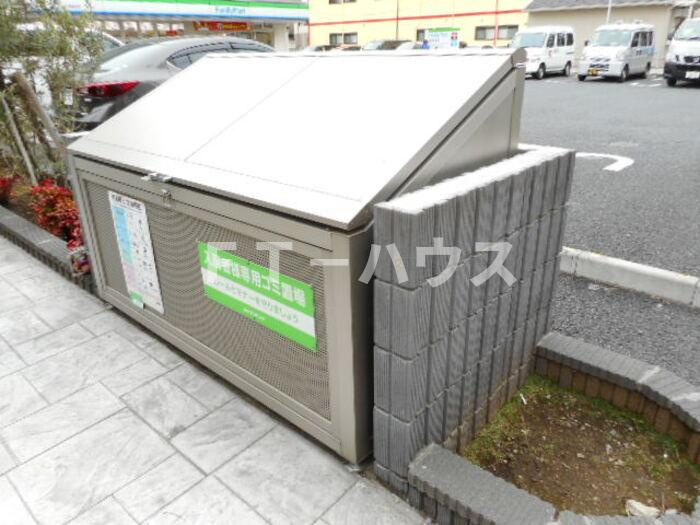 テラス東菅野のその他共用部分|入居者様専用ゴミストッカー