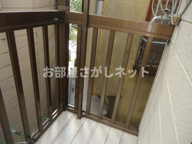 チコハウスのバルコニー