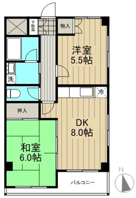 グリーンパレスの間取り