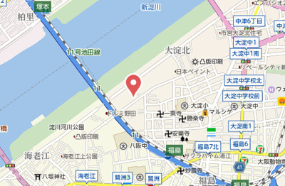 【地図】 | みおつくし西梅田Ⅳ