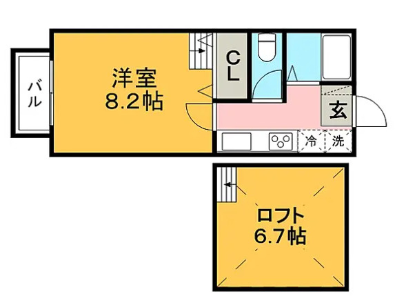 レモンバームⅡの間取り