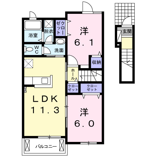 【間取り】 | Ｉ．Ｍ．Ｙ　３３