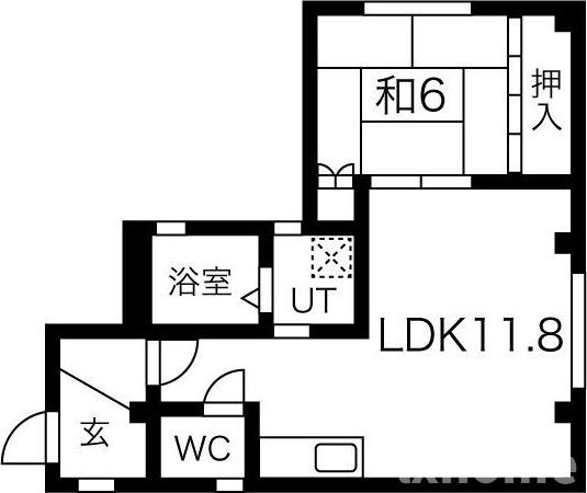 吉田ハイツの間取り