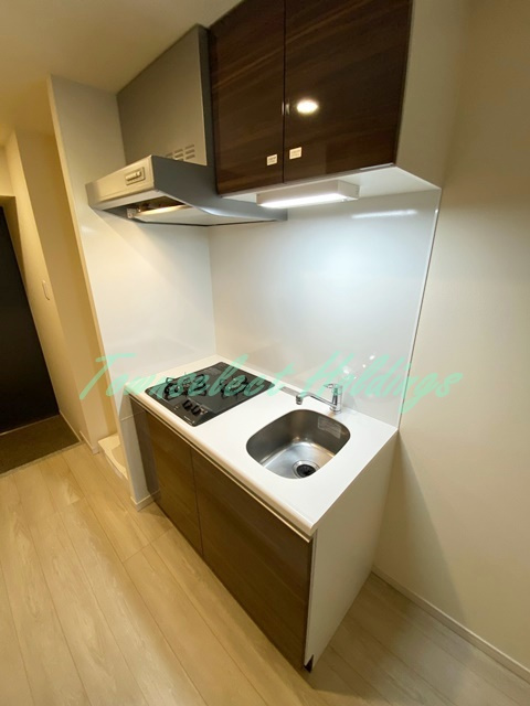 平塚市明石町の賃貸マンションのキッチン|お料理しやすいキッチンです