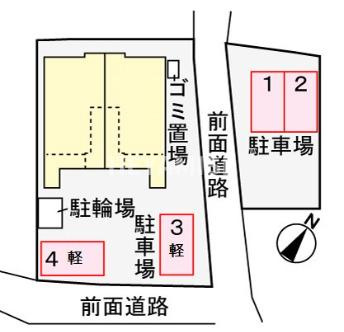 シーサイド　タカシマⅡの区画図