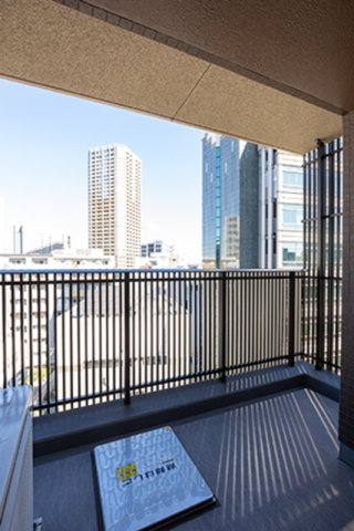 パークアクシス飯田橋レジデンスのバルコニー|※写真は同タイプ住戸です。