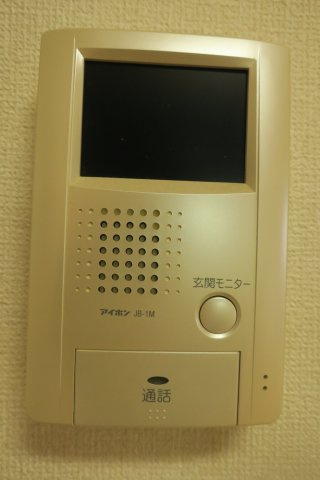 【セキュリティ】 | コーポクリスタル | モニター付きインターホン