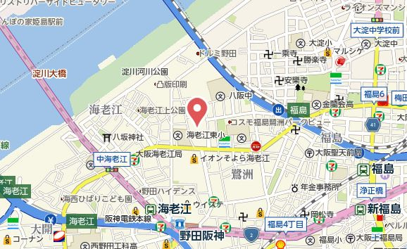 【地図】 | ベリー海老江