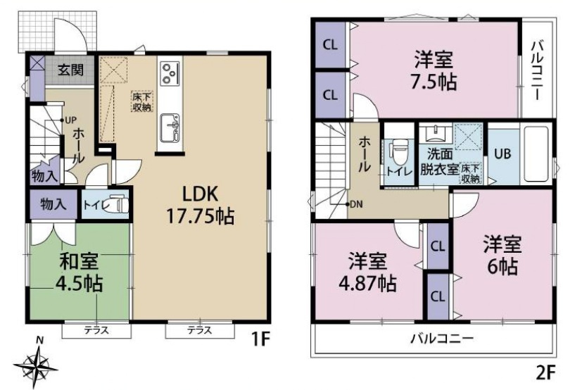 所沢市小手指南4丁目　中古一戸建　～LDK17.7帖～