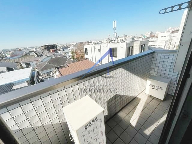 ラシーネ武蔵小山のバルコニー|バルコニーです。