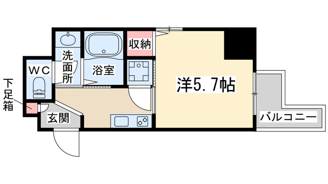 【間取り】 | アイディル中之島イースト