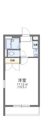【間取り】 | レオパレスエーデル