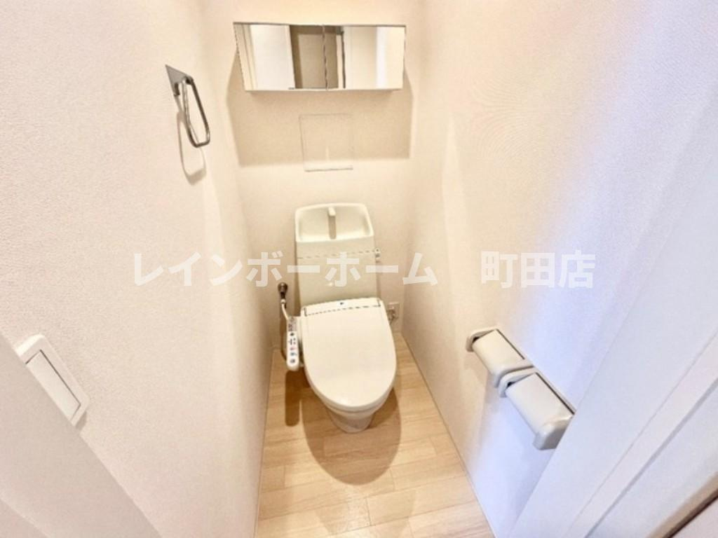 ルノンロワール※初期費用分割あと払いサービス利用可能物件のトイレ|同施工会社参考写真
