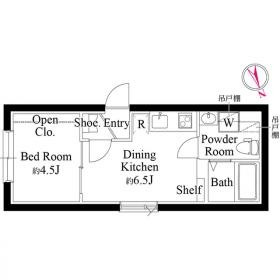 【間取り】 | CASA PIAZZA 新蒲田 | 間取り図