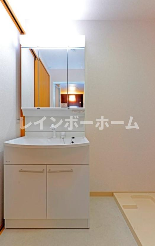 ミルフィーユの独立洗面台