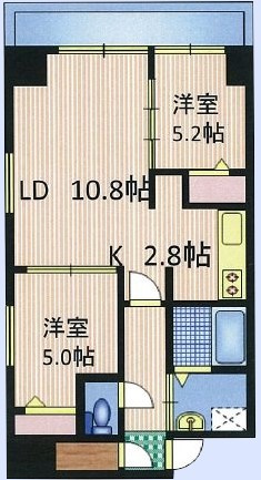 ミルフィーユの間取り
