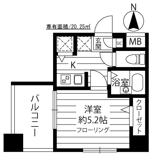 ガーラ・シティ東陽町の間取り