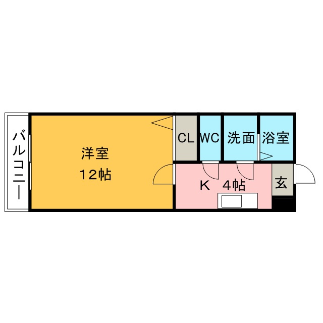 レジデンス幸の間取り