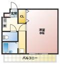【間取り】 | ネット使用料無料の物件です