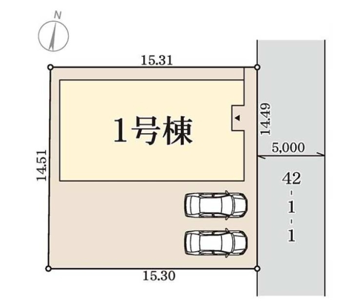 加古川市新神野8丁目6期　　加古川線「神野駅」徒歩10分の区画図