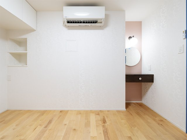 マンション東陽町の寝室|広くて明るい寝室